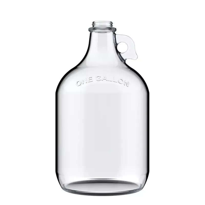 ह्यान्डल र स्क्रू क्यापको साथ 1L ग्लास जग