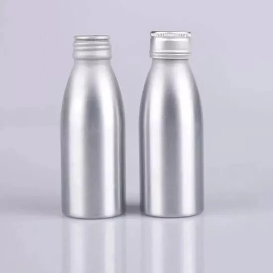 यात्रा आत्माहरूको लागि 100ml मिनी एल्युमिनियम रक्सीको बोतल